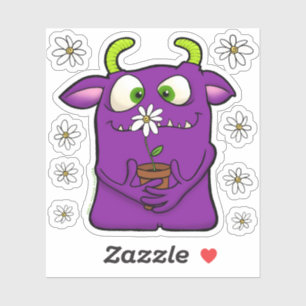 Lolly the Monster, Aufkleber Set