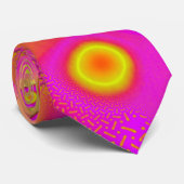 LollyPoP 3D-Fraktal aus geschmolzenem Glas Krawatte (Gerollt)