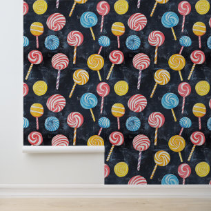 Lollypop Candies & Süßigkeiten farbenfrohe Shop-De Tapete