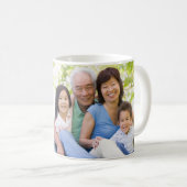 Lolo I love you Custom photo Name Script Kaffeetasse (VorderseiteRechts)
