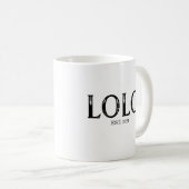 Lolo Jahr festgelegt Kaffeetasse (VorderseiteRechts)