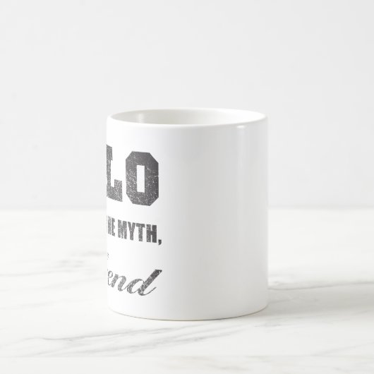 Lolo Mann-Mythos-Legende Kaffeetasse (Mittel)