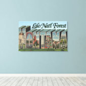 Lolo Nat'l Forest, Montana Leinwanddruck (Insitu (Holzboden))