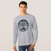 Lolo Passstrasse Oregon Motorradtour T-Shirt (Vorne ganz)