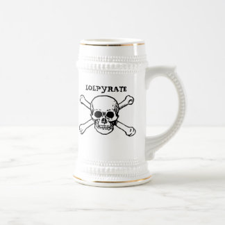 LOLPYRATE Krug Bierglas