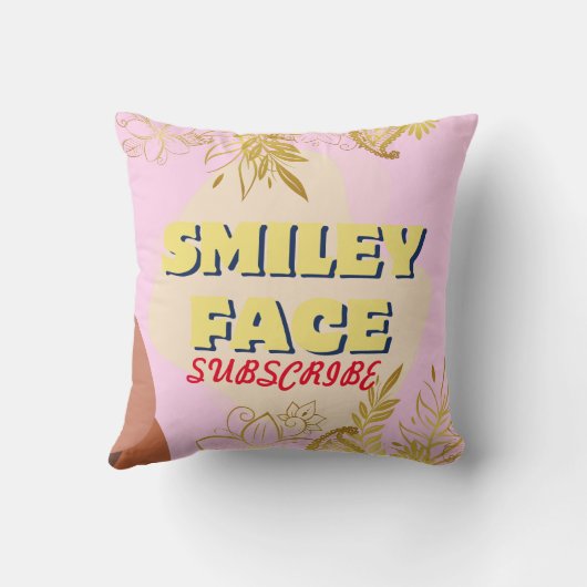 LOLsmileyface-Decken Kissen (Rückseite)