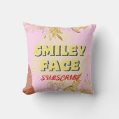 LOLsmileyface-Decken Kissen (Vorderseite)