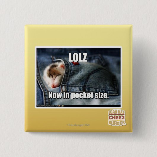 LOLZ jetzt in im Taschenformat Button (Vorderseite)