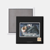 LOLZ jetzt in Pocket Size Magnet (Vorderseite/Rückseite)