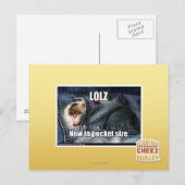 LOLZ jetzt in Pocket Size Postkarte (Vorne/Hinten)