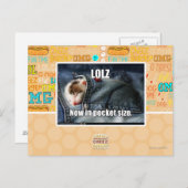 LOLZ jetzt in Pocket Size Postkarte (Vorne/Hinten)