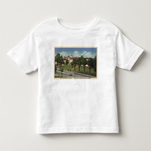 Loma Lindasanitarium-u. -krankenhaus-Ansicht Kleinkind T-shirt (Vorderseite)