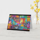 "LOMANI'S WORLD" KARTE (Gelbe Blume)