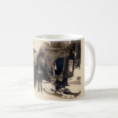 Lombard-Klotz-Schlepper-Tasse Kaffeetasse (VorderseiteRechts)