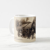 Lombard-Klotz-Schlepper-Tasse Kaffeetasse (Vorderseite Links)