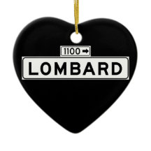 Lombard-St., San Francisco Straßenschild