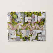 Lombard Street in San Francisco Jigsaw Puzzle (Horizontal)