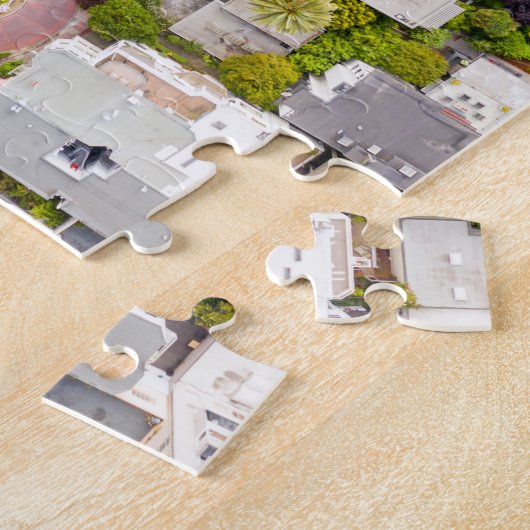 Lombard Street in San Francisco Jigsaw Puzzle (Seite)