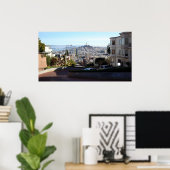 Lombard Street Panoramic Poster (Heimbüro)