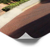 Lombard Street Panoramic Poster (Ecke)