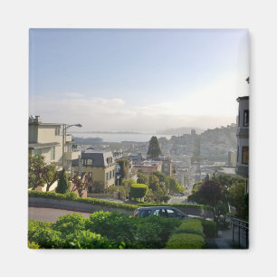 Lombard Street - San Francisco, Kalifornien Magnet