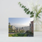Lombard Street - San Francisco, Kalifornien Postkarte (Stehend Vorderseite)