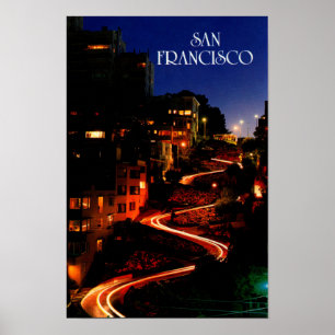Lombard Street San Francisco Poster