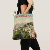 Lombard Street, San Francisco | Vintage Retro Tasche (Von Nahem)
