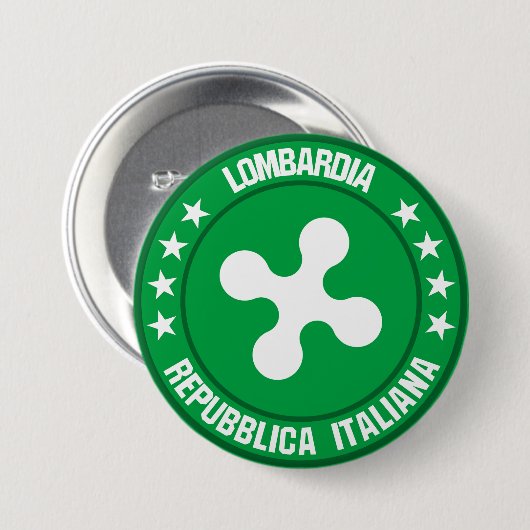 Lombardei Button (Vorne & Hinten)