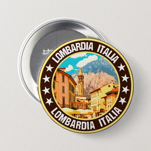 Lombardei Button (Vorne & Hinten)