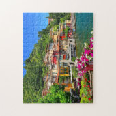 Lombardei Italien Comer See Europa Puzzle (Vertikal)