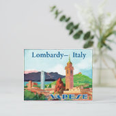 Lombardei, Italien, Varese, Aussicht auf die Stadt Postkarte (Stehend Vorderseite)