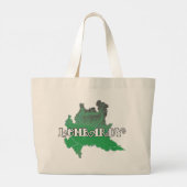 Lombardei Jumbo Stoffbeutel (Rückseite)