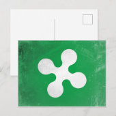 Lombardei Postkarte (Vorne/Hinten)