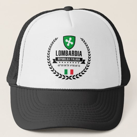 Lombardei Truckerkappe (Vorderseite)