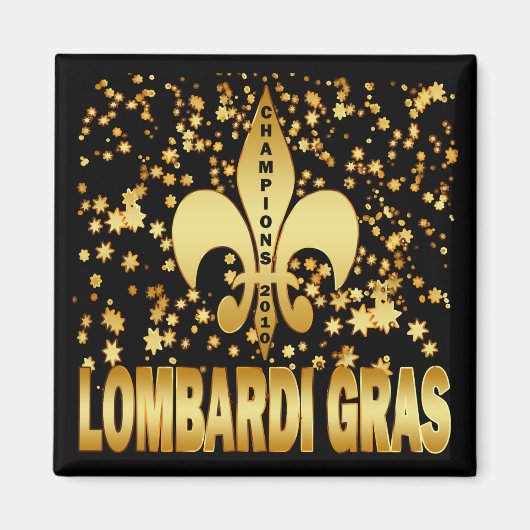 LOMBARDI GRAS MAGNET (Vorne)
