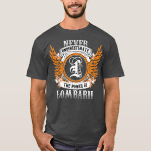 Lombardi Name Shirt nie unterschätzen Power