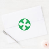 Lombardia, Italien Runder Aufkleber (Umschlag)