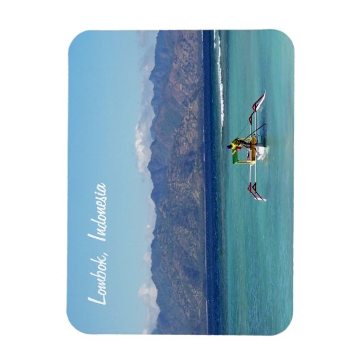 Lombok Boat Premium Flexi Magnet (Vertikal)