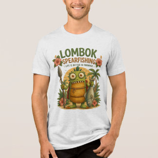 Lombok Speerfischen Tri-Blend Shirt