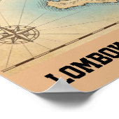 Lombok: The Untouched Soul of the Tropics Poster (Ecke)