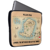 Lombok Tropical Soul Aesthetic Laptop Laptopschutzhülle (Vorne Rechts)