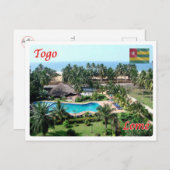 Lomé - Togo - Postkarte (Vorne/Hinten)