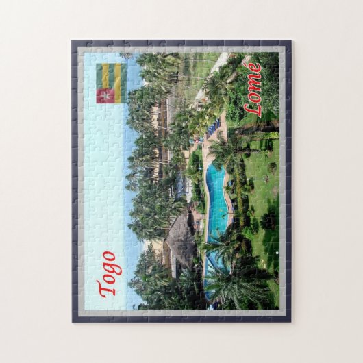 Lomé - Togo - Puzzle (Vertikal)