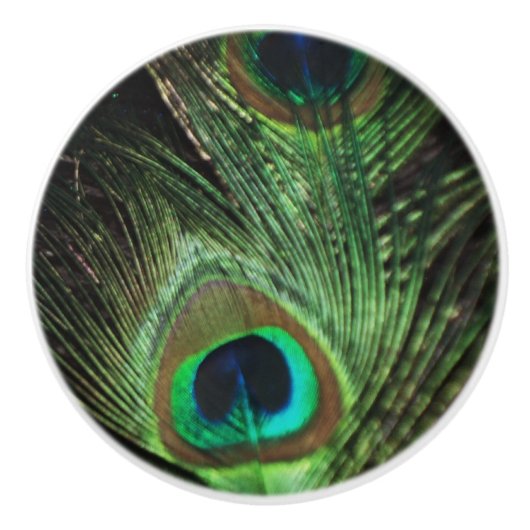 Lomo Pecock Keramikknauf (Vorderseite)