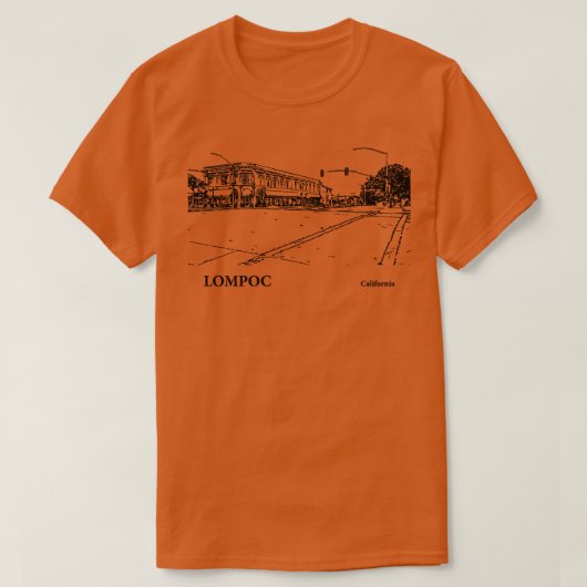 Lompoc California TShirt 3 (Design vorne)