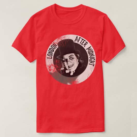 Lon Chaney London After Midnight T-Shirt (Design vorne)