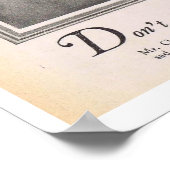 Lon Chaney Loretta Young 1928 Poster (Ecke)