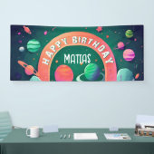 Lona cumpleaños personalizada banner (Messe)