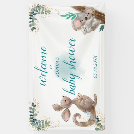 Lona decorativa Baby Shower Banner (Vertikal)